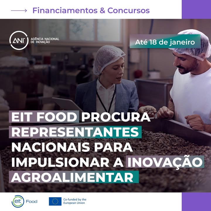 🚀 EIT Food procura representantes nacionais para o período 2026-2028